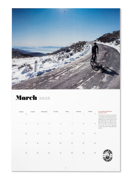 Road Cycling Calendar 2025