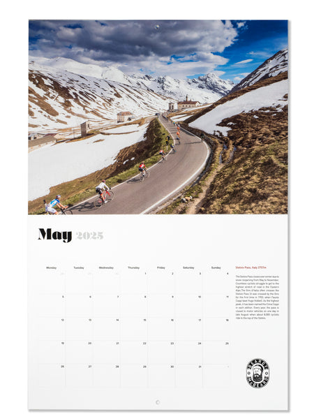 Road Cycling Calendar 2025